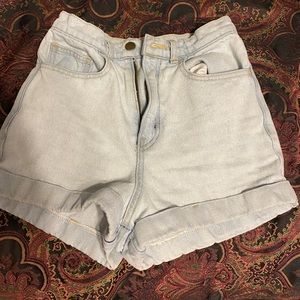 American apparel Jean shorts
